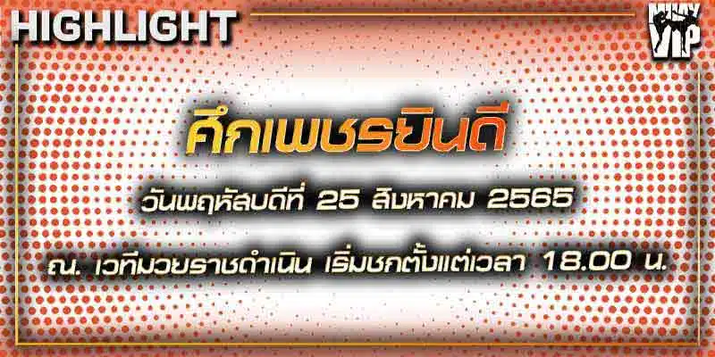 ไฮไลท์มวย