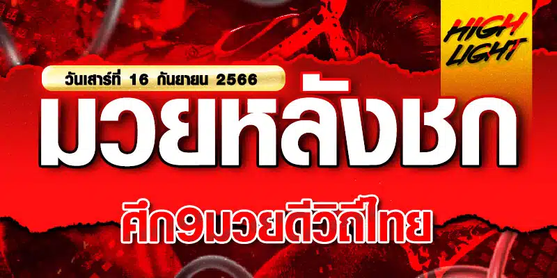 ไฮไลท์หลังชก